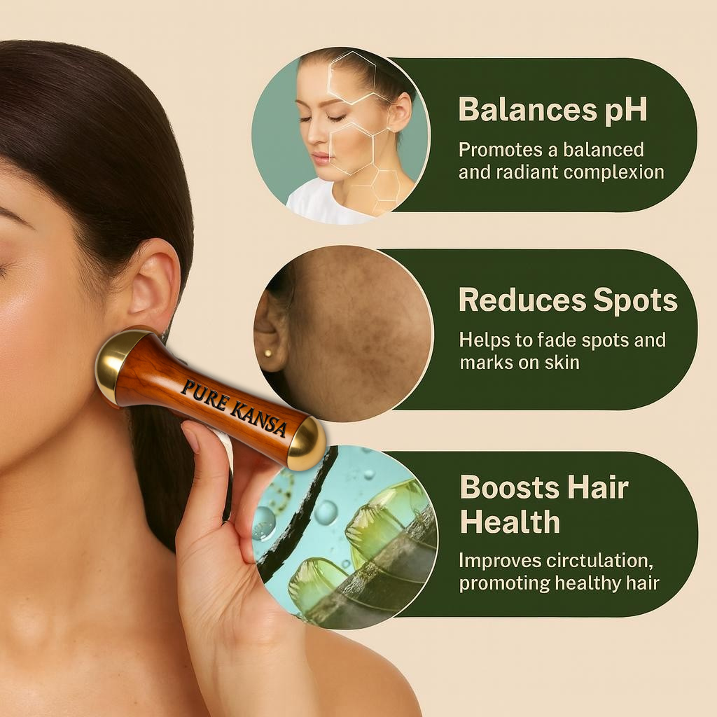 Ayurvedic Pure Kansa Wand Massager