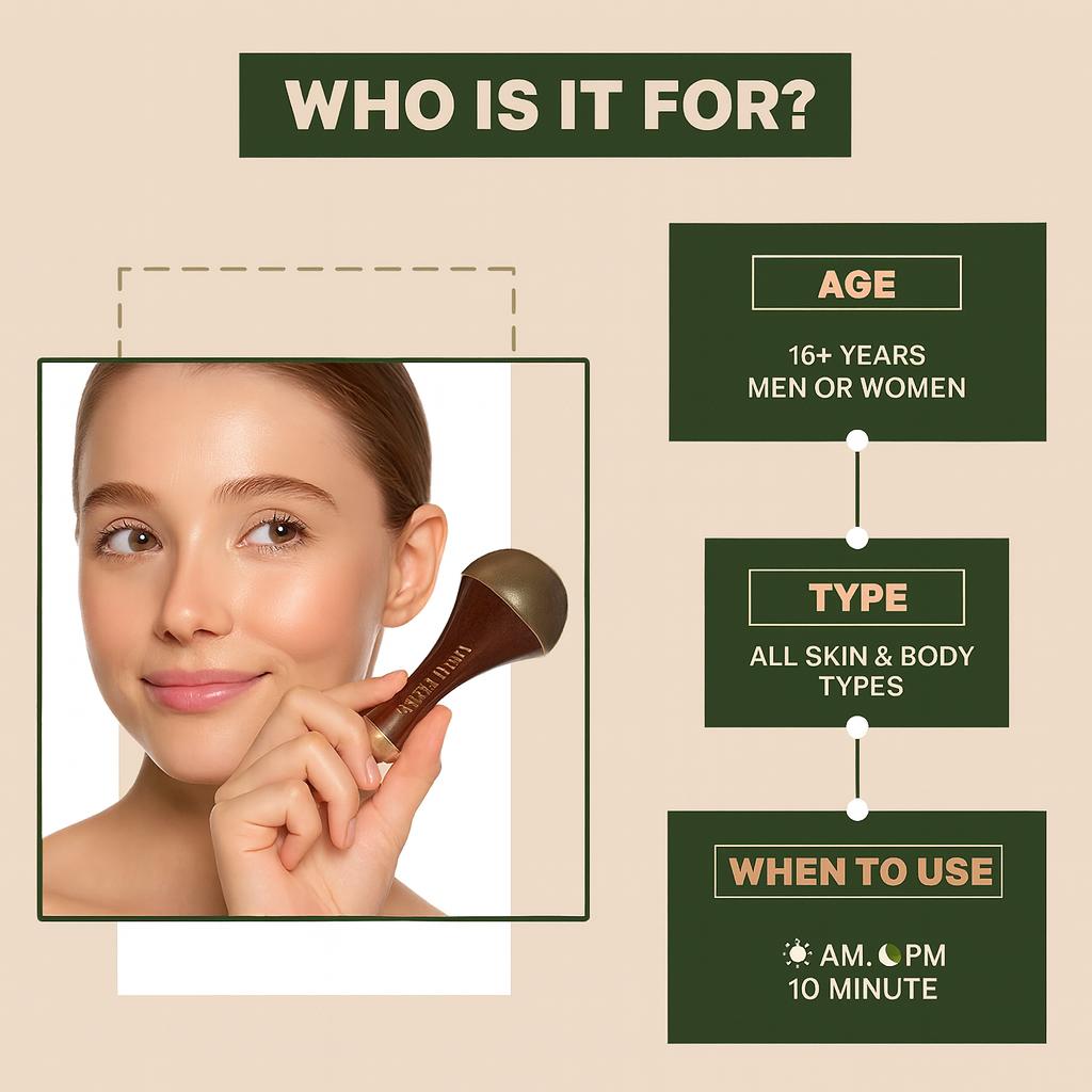 Ayurvedic Pure Kansa  Wand Massager